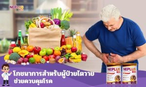 โภชนาการสำหรับผู้ป่วยไตเสื่อม และ ข้อควรระวัง